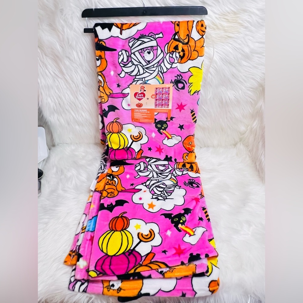 Care Bears Halloween Throw Blanket